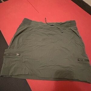 Athleta Olive Green Skirt